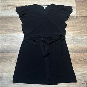 Nine West Black Mini Dress with Belt